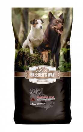 Зоогурман Breeders Way Standard сухой корм для взрослых собак