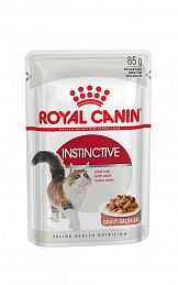 Royal Canin Instinctive Gravy полноценный корм для взрослых кошек в соусе